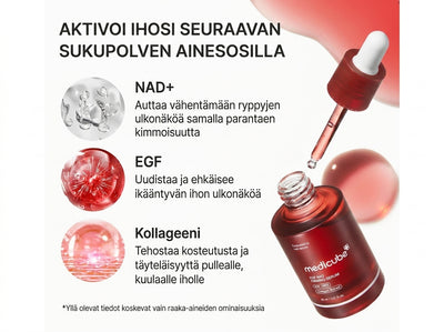 Medicube NAD+ EGF Kiinteyttävä Seerumi