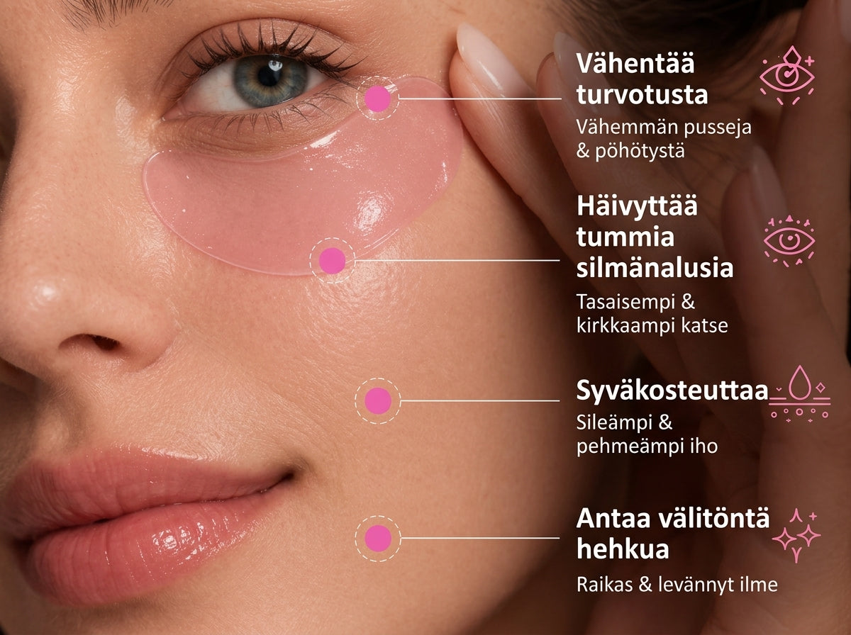 Eye Patches – Tummia silmänalusia ja silmäpusseja vastaan