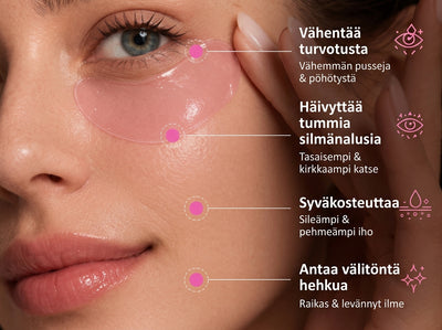 Eye Patches – Tummia silmänalusia ja silmäpusseja vastaan